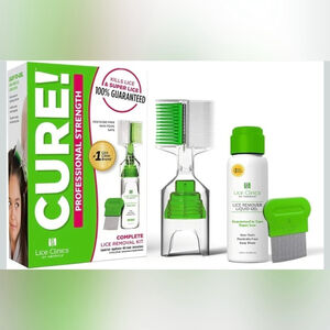 Lice Treatment Kit by Lice Clinics-Guaranteed Cure Super Lice-Safe, Non-Toxic